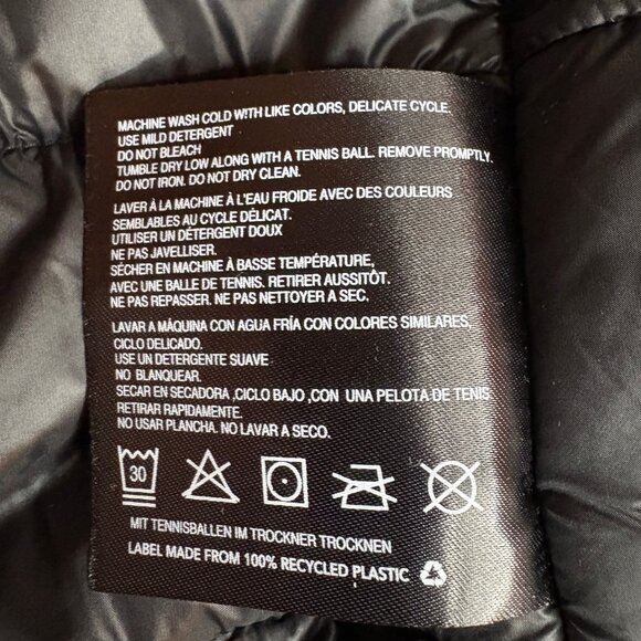 BERNARDO Insulated Hooded Raincoat RED Size S Mid-Length Water-Resistant - Picture 14 of 14